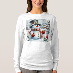 Schattigee,  / grillige kerst / wintersneeuwpop t-shirt
