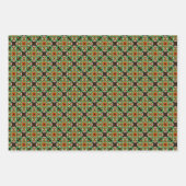 Schattigee grillige kerstvakantie wrap inpakpapier vel (Voorkant 3)