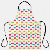 Schattigee grillige kleurrijke katten Waterverf pa Schort (Voorkant)