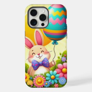 Schattigee, grillige & kleurrijke paashaas iPhone 15 pro max case