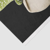 Schattigee grillige olifant in Pet AS9 Decoupage Tissuepapier (Detail)