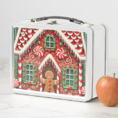 Schattigee, grillige peperkoek man & huis (In situ)