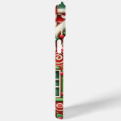 Schattigee, grillige peperkoek man & huis Case-Mate iPhone case (Achterkant / Rechts)