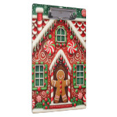 Schattigee, grillige peperkoek man & huis klembord (Rechts)