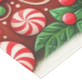 Schattigee, grillige peperkoek man & huis tafelkleed (Gekanteld)