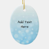 Schattigee grillige pinguïn met Lollipop gepersona Keramisch Ornament (Achterkant)