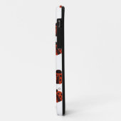 Schattigee grillige rode lieveheersbeestje polka d Case-Mate iPhone case (Achterkant/links)