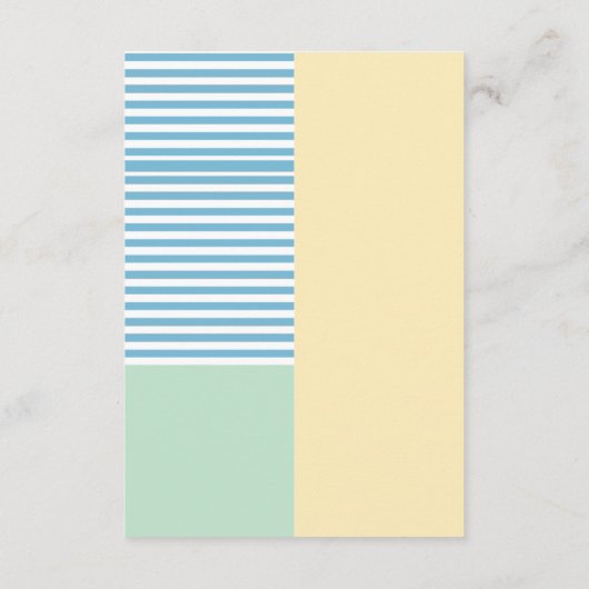 Schattigee grillige roze uil Baby shower Informatiekaartje (Achterkant)