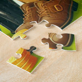 Schattigee, grillige Saint Patrick's Day Legpuzzel (Zijkant)
