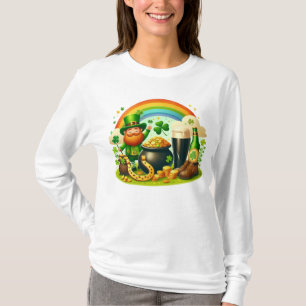 Schattigee, grillige Saint Patrick's Day T-shirt
