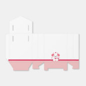 Schattigee grillige Valentijns hond Favor Box Bedankdoosjes (Uitgevouwen)