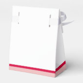 Schattigee grillige Valentijns hond Favor Box Bedankdoosjes (Achterkant)