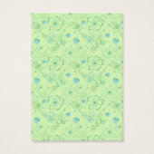 Schattigee grillige vogels bruiloft gunst Labels Visitekaartjes (Achterkant)