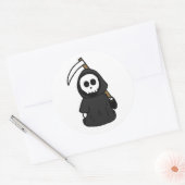 Schattigee Grim Reaper Halloween Sticker (Envelop)