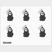 Schattigee Grim Reaper Halloween Sticker (Vel)