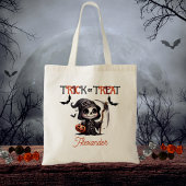 Schattigee Grim Reaper Kind Trick or treat Hallowe Tote Bag