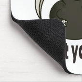 Schattigee Grim Reaper met romantisch hart Muismat (Hoek)