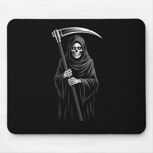 Schattigee Grim Reaper Spooky Grave Snoep Digger M Muismat (Voorkant)