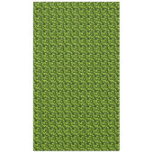 Schattigee groene appelliefhebbers betegeld tafelkleed (Voorkant)