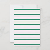 Schattigee groene avocado stuffy, pluche verjaarda kaart (Achterkant)