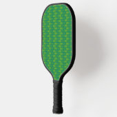 Schattigee groene baksteen sport Pickleball Paddle (Links)