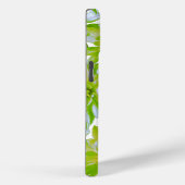 Schattigee groene bloemen groene bloem groene made Case-Mate iPhone case (Achterkant / Rechts)