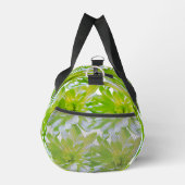 Schattigee groene bloemen groene bloem groene made plunjezak (Rechts)