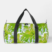 Schattigee groene bloemen groene bloem groene made plunjezak (Achterkant)