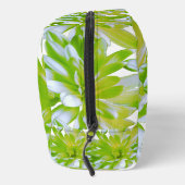 Schattigee groene bloemen groene bloem groene made toilettasje (Rechts)