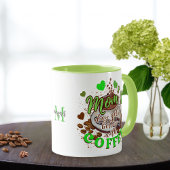 Schattigee groene grappige mamamadag wordt beter m mok