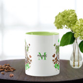 Schattigee groene grappige mamamadag wordt beter m mok