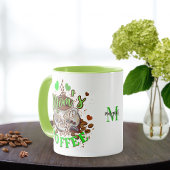 Schattigee groene grappige mamamadag wordt beter m mok