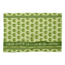 Schattigee groene hartvormige buitenaardse Jouw na