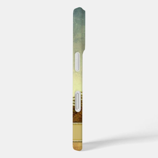 Schattigee groene Iguana Case-Mate iPhone Case (Achterkant / Rechts)