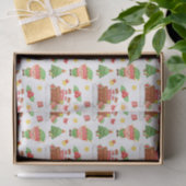 Schattigee Groene Kerst Elf Tissuepapier (Geschenk)