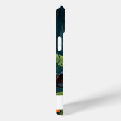 Schattigee Groene  Kikker en Paddestoel aangepaste Case-Mate iPhone Case (Achterkant / Rechts)