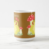 Schattigee groene kikker in de Natuur Koffiemok (Center)