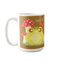 Schattigee groene kikker in de Natuur