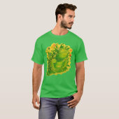 Schattigee Groene Kikker Kunstwerk Schilderij Unis T-shirt