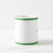 Schattigee groene Leprechaun Koffiemok (Center)