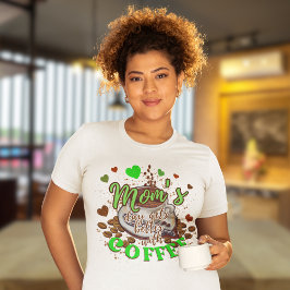 Schattigee Groene Moederdag Wordt Beter Met Koffie Tri-Blend Shirt