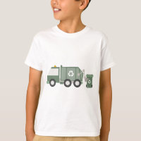 Schattigee Groene Recycling Truck Kinder Voertuige