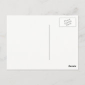 Schattigee groene tractor en schuur herfst Boerder Briefkaart (Achterkant)