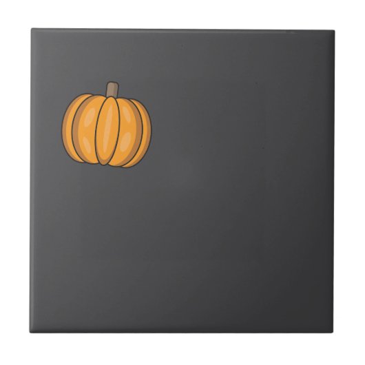 Schattigee groenten paprika grijs patroon tegeltje (Voorkant)