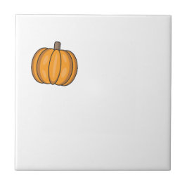 Schattigee groenten paprikaatroon tegeltje