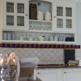 Schattigee groentepatroon paarse sinaasappel tegeltje