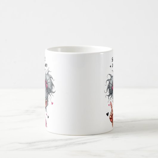  Schattigee grootmoeder Koffiemok (Center)