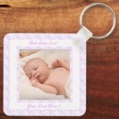 Schattigee Grootouders Dag Paarse Beste Gran Ooit  Sleutelhanger (Achterkant)