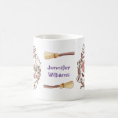 Schattigee Groovy Ghost, spooky vibes, halloween Koffiemok (Center)