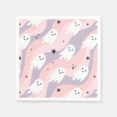 Schattigee Groovy Halloween Ghost Servet (Voorkant)